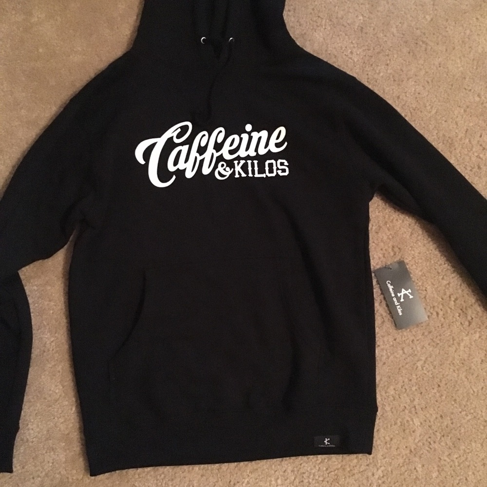 NWOT XS Caffeine And Kilos Hoodie